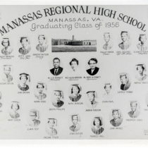 Manassas Regional HS - graduating class of 1956